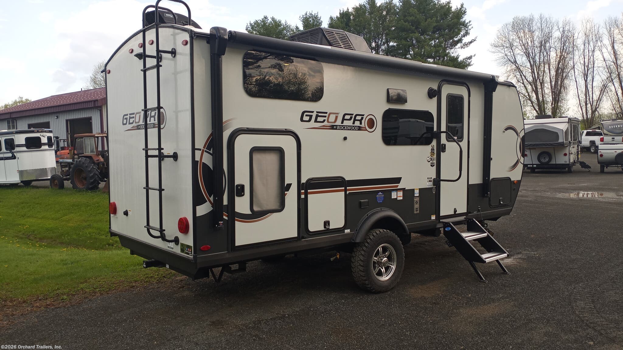 2025 Forest River Rockwood Geo Pro G20BH - New Travel Trailer For Sale by Orchard Trailers, Inc. in Whately, Massachusetts features Insulated, Leveling Jacks, Smoke Detector, Exterior Grill, External Shower