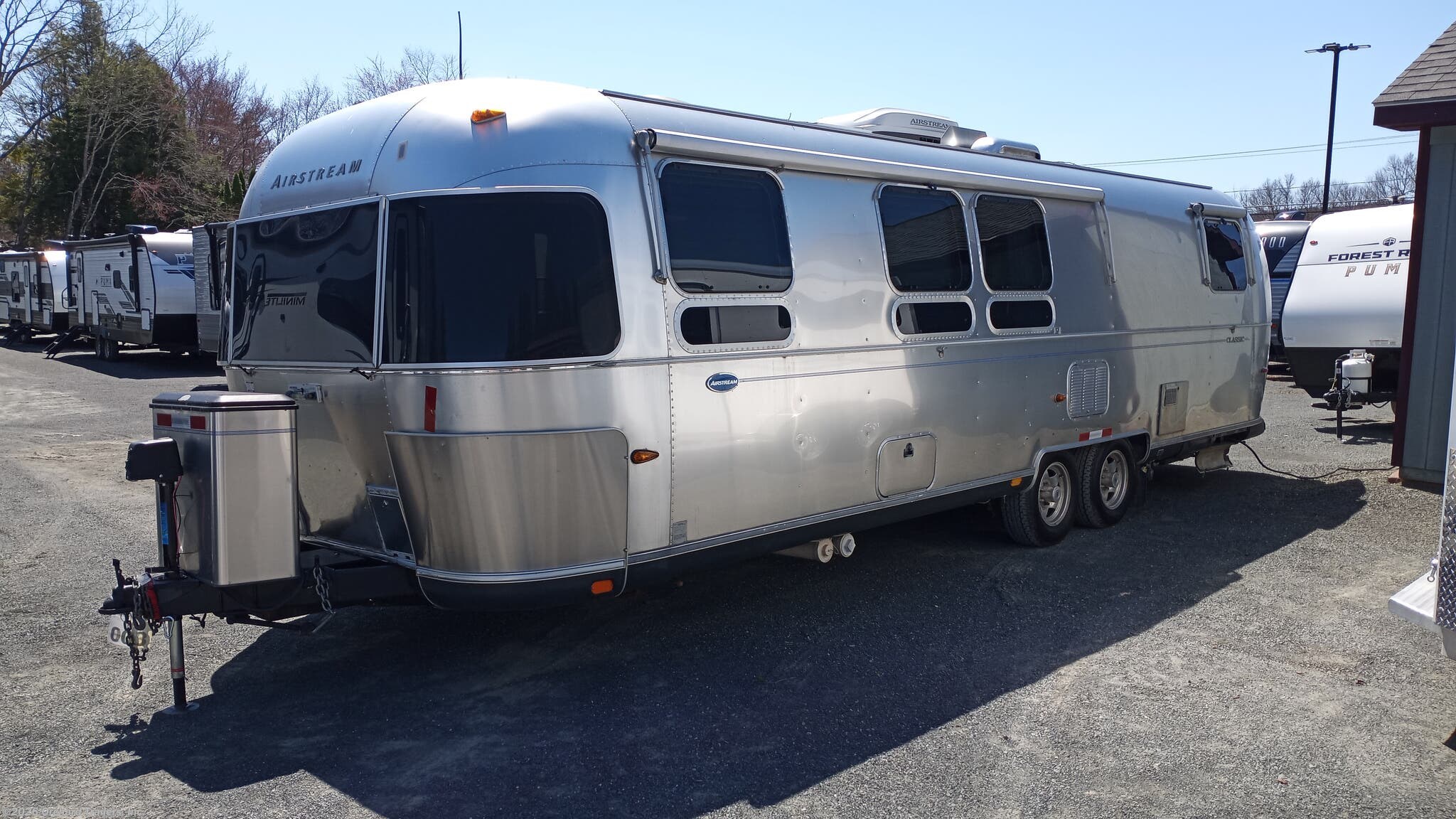 2004 Airstream Classic 30W - Used Travel Trailer For Sale by Orchard Trailers, Inc. in Whately, Massachusetts features Sofa Bed, Day/Night Shades, Skylight, Screen Door, Non-Smoking Unit