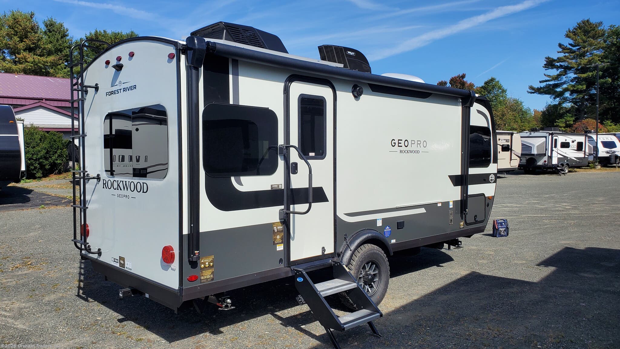 2026 Forest River Rockwood Geo Pro G19RL - New Travel Trailer For Sale by Orchard Trailers, Inc. in Whately, Massachusetts features Inverter, Solar Prep, Solar Panel