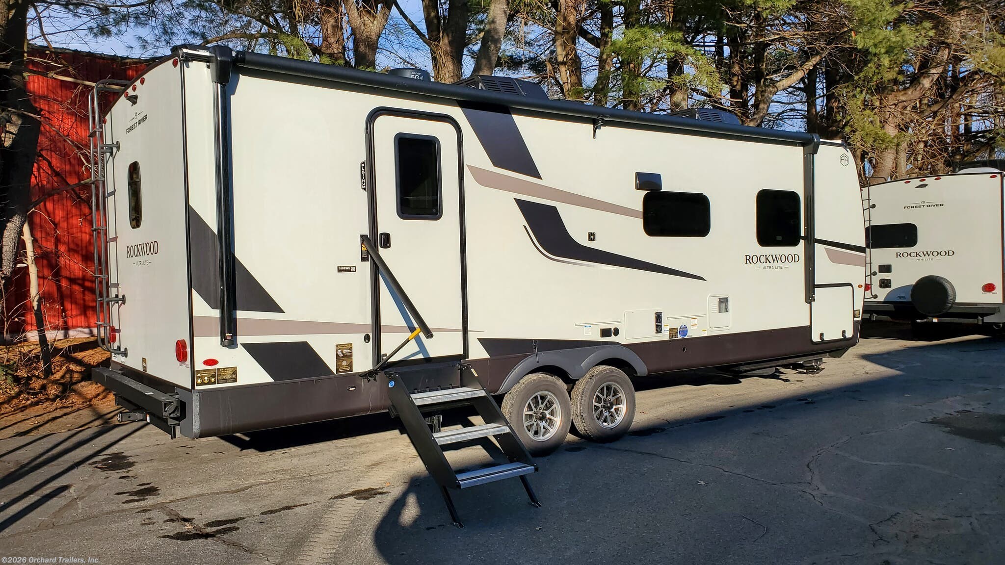 2026 Forest River Rockwood Ultra Lite 2606WS - New Travel Trailer For Sale by Orchard Trailers, Inc. in Whately, Massachusetts features Water Heater, Refrigerator, Power Awning, TV, Black Tank Flush
