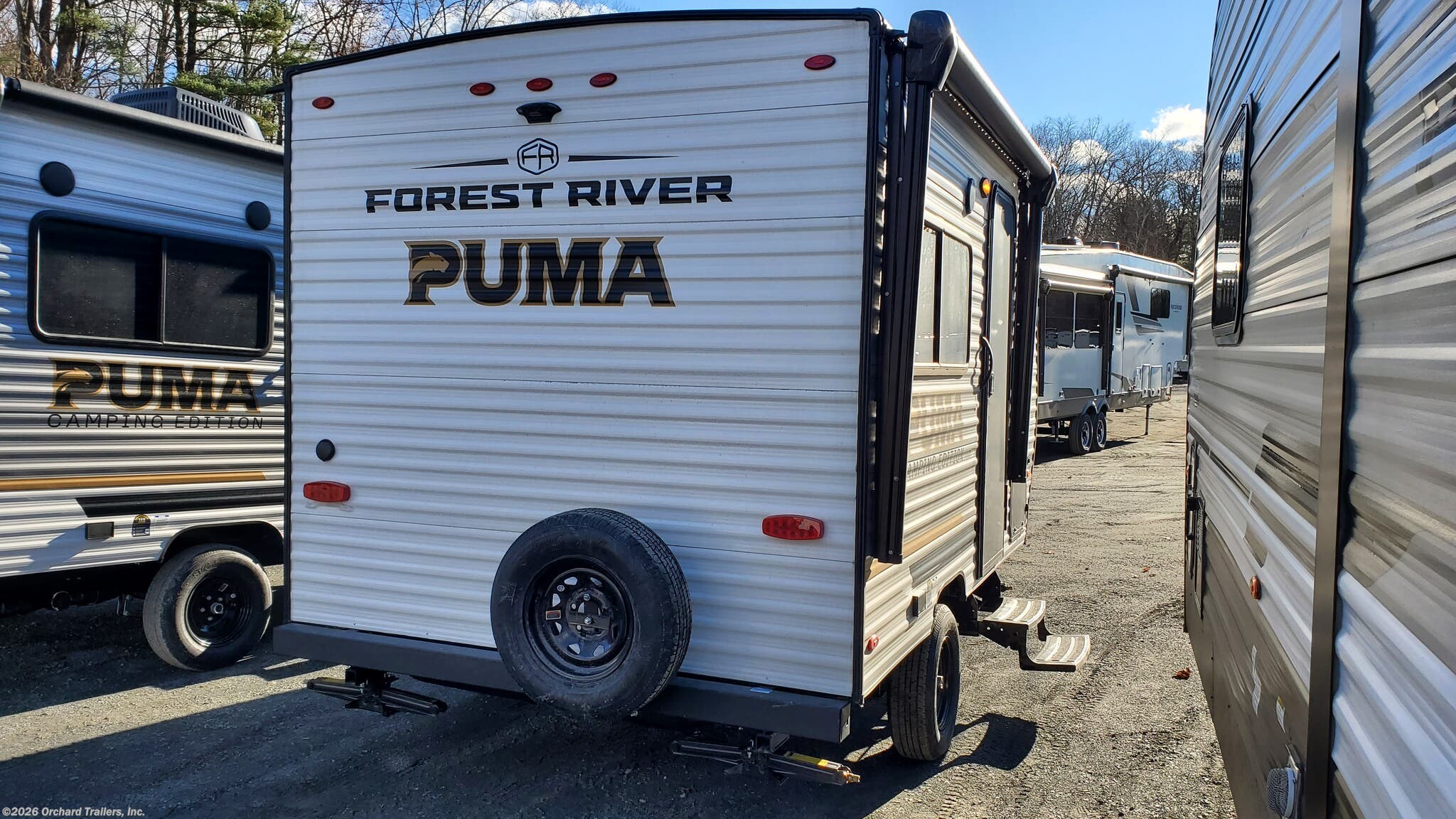 2026 Puma Camping Edition 123RDCE by Forest River from Orchard Trailers, Inc. in Whately, Massachusetts