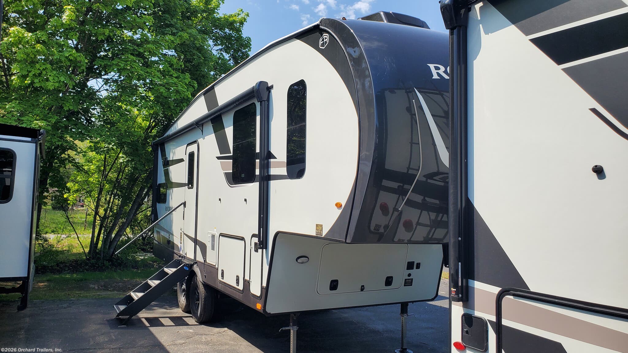 2026 Forest River Rockwood Signature R281RK - New Fifth Wheel For Sale by Orchard Trailers, Inc. in Whately, Massachusetts features Smart TV, Insulated, TV, Solar Panel, Kitchen Sink
