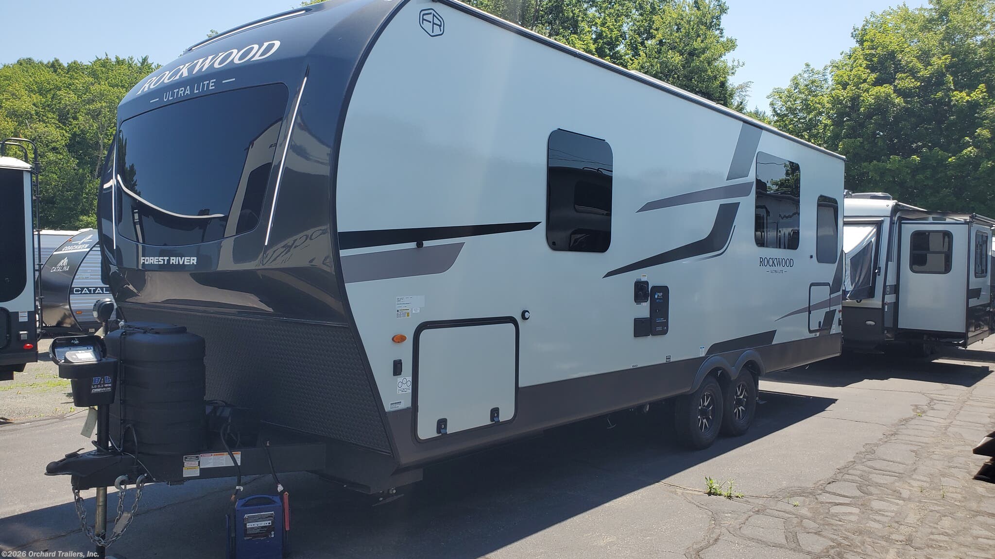 2026 Forest River Rockwood Ultra Lite 302RDT - New Travel Trailer For Sale by Orchard Trailers, Inc. in Whately, Massachusetts features Solar Prep, Dinette, Solar Panel