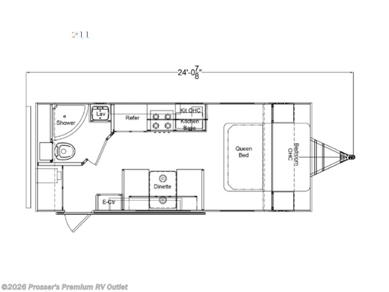2022 Riverside RV Retro 211 - Used Travel Trailer For Sale by Prosser's Premium RV Outlet in Sturtevant, Wisconsin