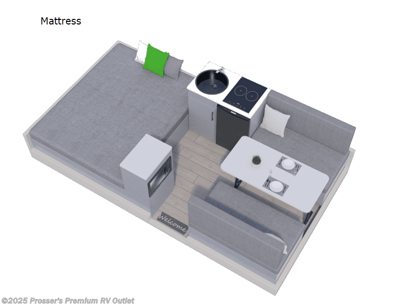 2026 Aliner Classic Mattress - New Popup For Sale by Prosser's Premium RV Outlet in Sturtevant, Wisconsin