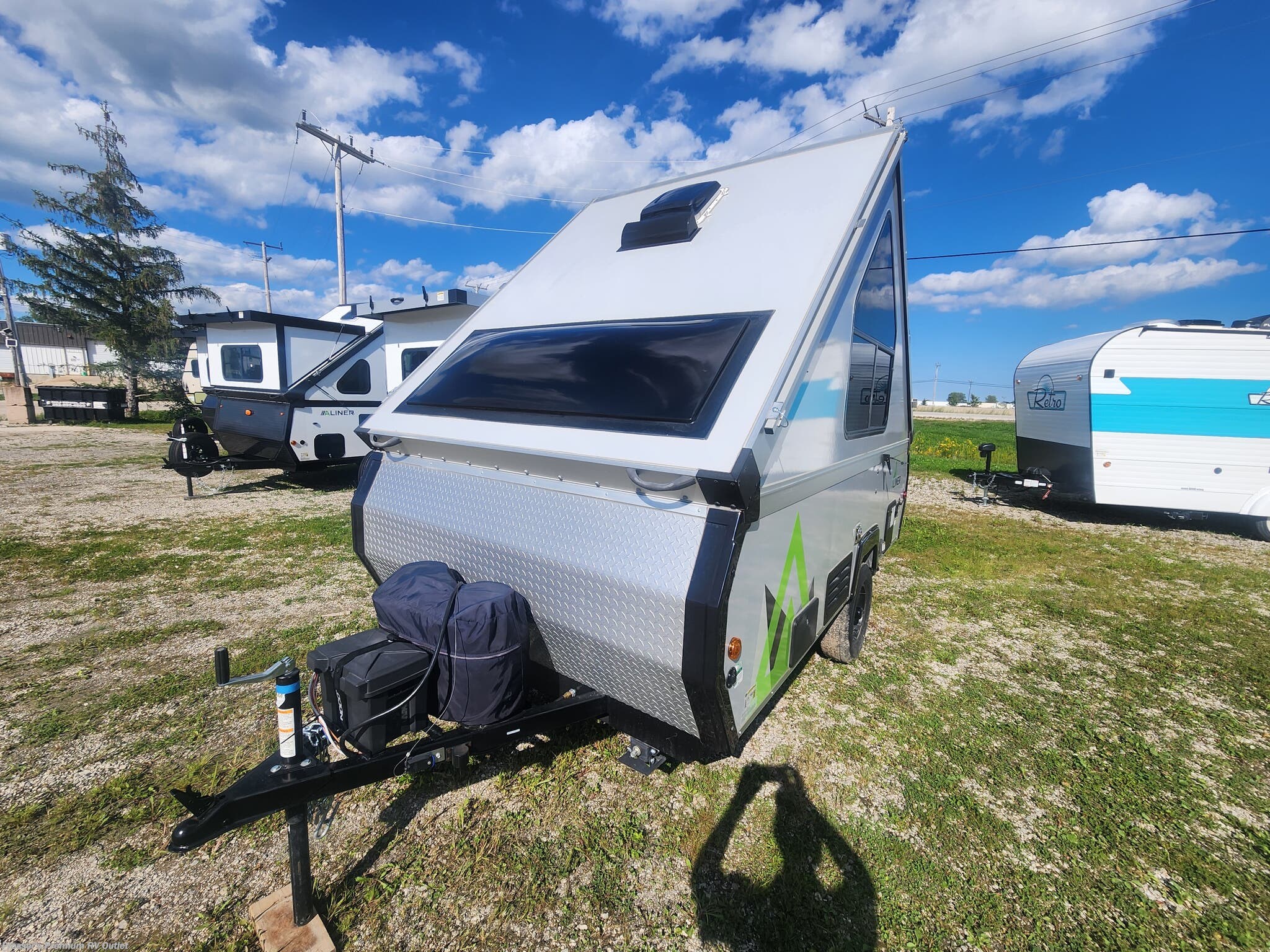 2025 Aliner Ranger 12 REAR SOFA - Used Travel Trailer For Sale by Prosser's Premium RV Outlet in Sturtevant, Wisconsin