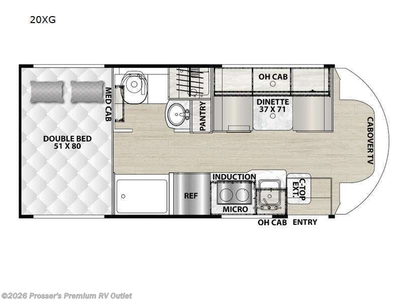 2026 Forest River CROSS TRAIL 20XG - New Class C For Sale by Prosser's Premium RV Outlet in Sturtevant, Wisconsin