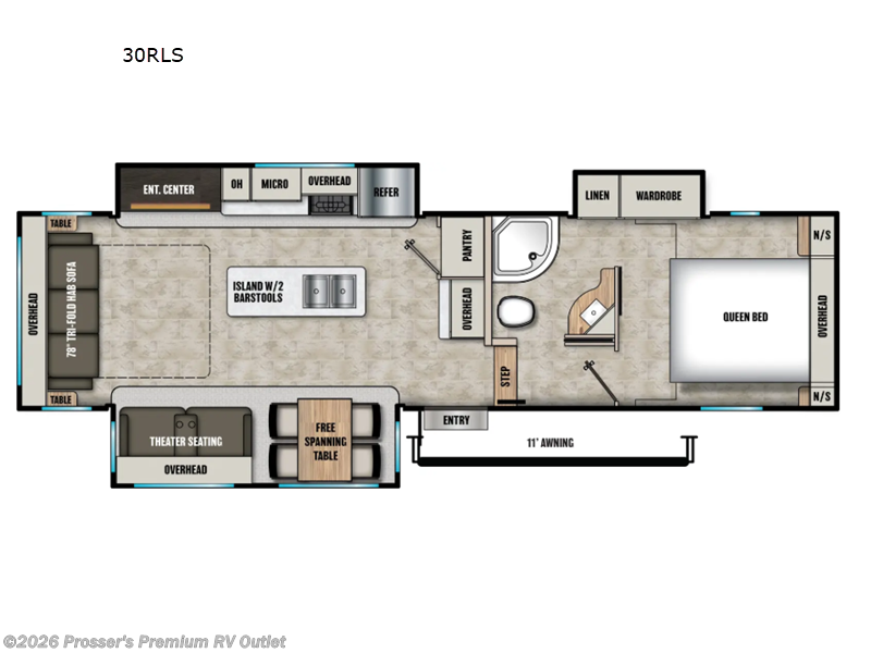 2026 Coachmen Chaparral 30RLS - New Fifth Wheel For Sale by Prosser's Premium RV Outlet in Sturtevant, Wisconsin