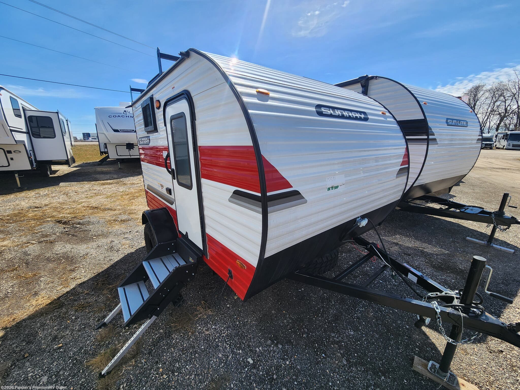 2026 Sunset Park RV SunRay 119 - New Travel Trailer For Sale by Prosser's Premium RV Outlet in Sturtevant, Wisconsin features Solar Panels, Solar Panel, Stove Top Burner, PVC Roof, Furnace
