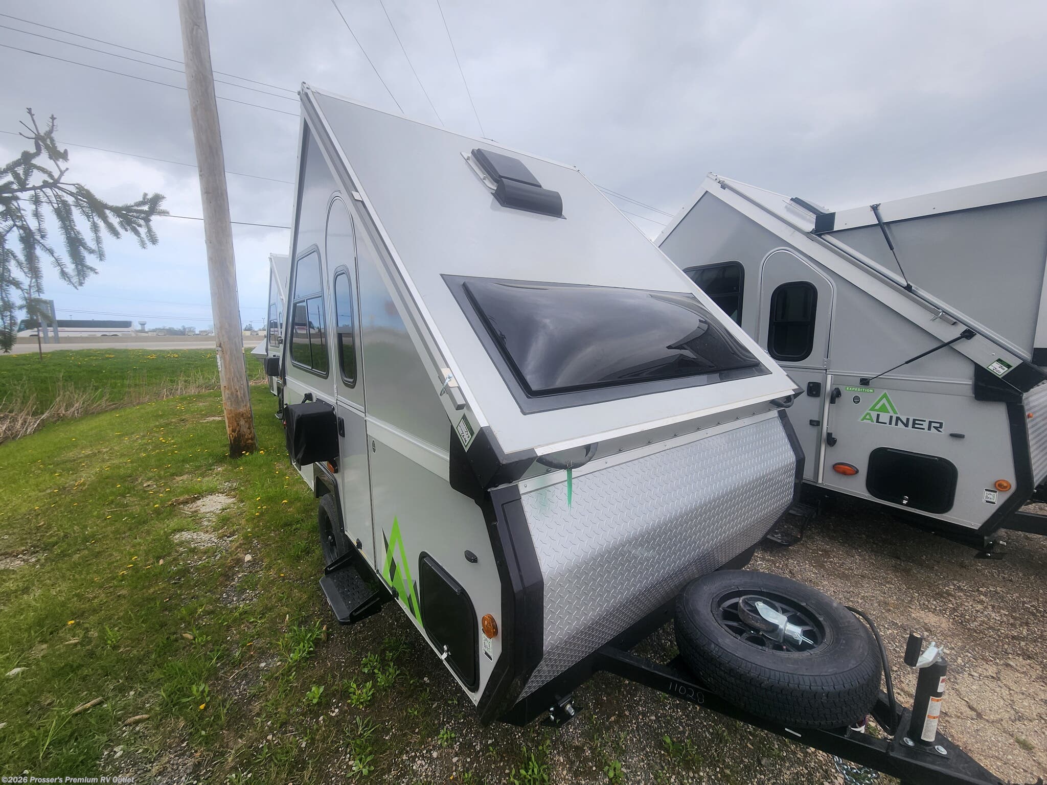 2026 Aliner Ranger 12 - New Travel Trailer For Sale by Prosser's Premium RV Outlet in Sturtevant, Wisconsin features LP Detector, Furnace, Leveling Jacks, Smoke Detector, Air Conditioning