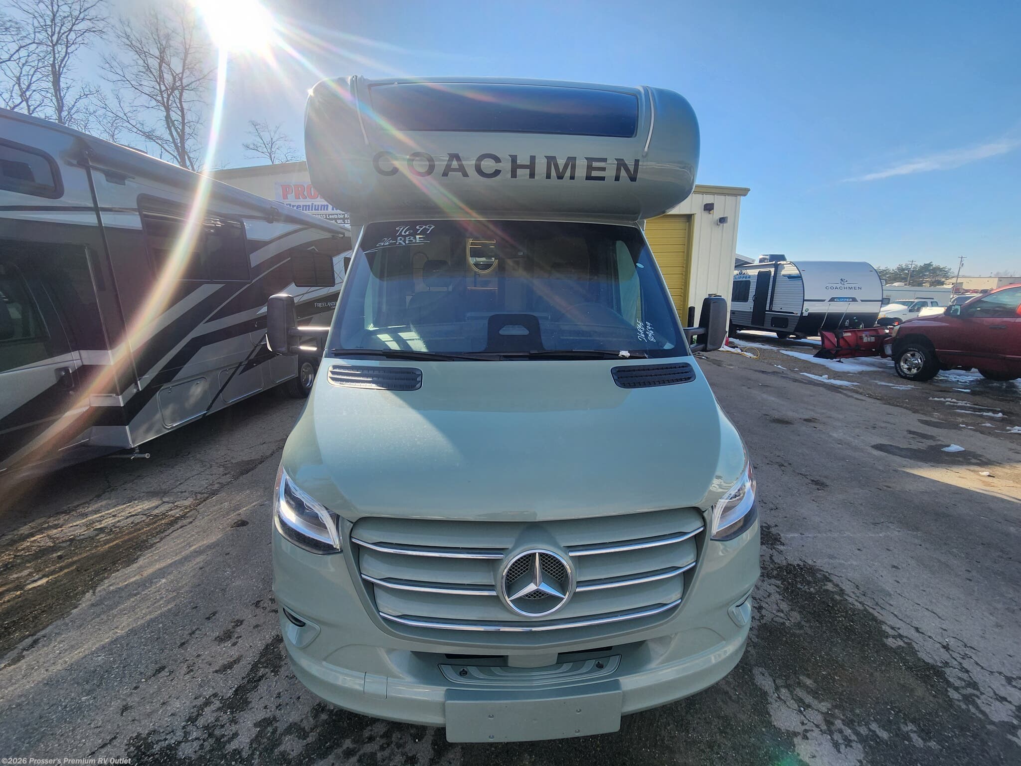 2026 Coachmen Prism Elite 26RB - New Class C For Sale by Prosser's Premium RV Outlet in Sturtevant, Wisconsin features Furnace, TV, Converter, Fantastic Fan, Smoke Detector