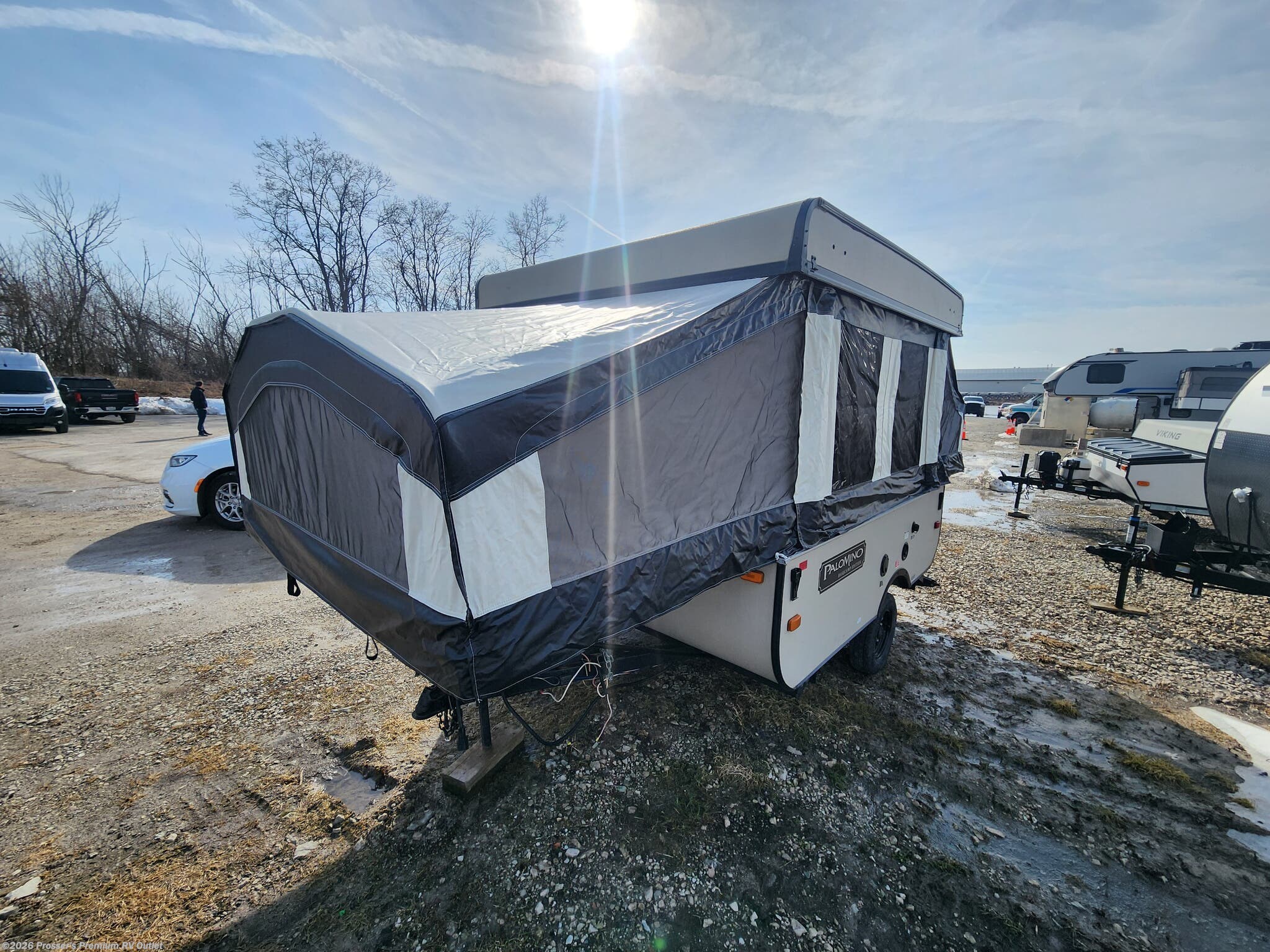 2014 Ultra-Lite Base Camp by Palomino from Prosser's Premium RV Outlet in Sturtevant, Wisconsin