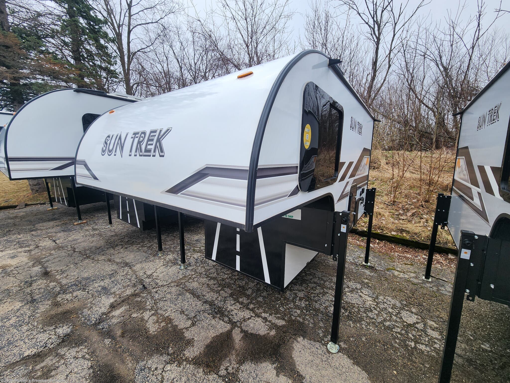 2026 Sunset Park RV Sun Trek 600 - New Truck Camper For Sale by Prosser's Premium RV Outlet in Sturtevant, Wisconsin features Roof Vent, PVC Roof, Microwave, Power Roof Vent, LP Detector