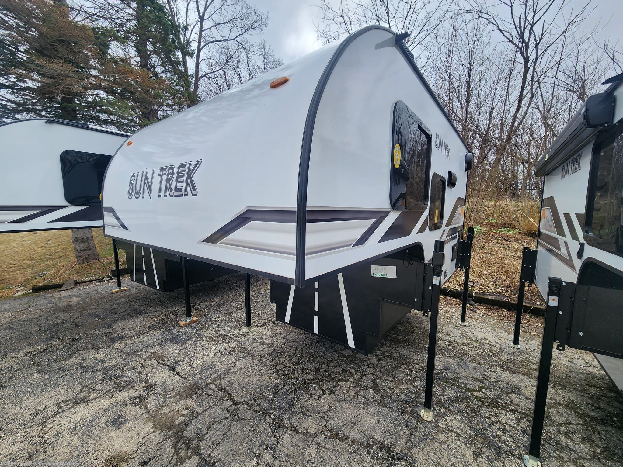 2026 Sunset Park RV Sun Trek 700 - New Truck Camper For Sale by Prosser's Premium RV Outlet in Sturtevant, Wisconsin features LP Detector, Queen Bed, Awning, Power Roof Vent, Smoke Detector