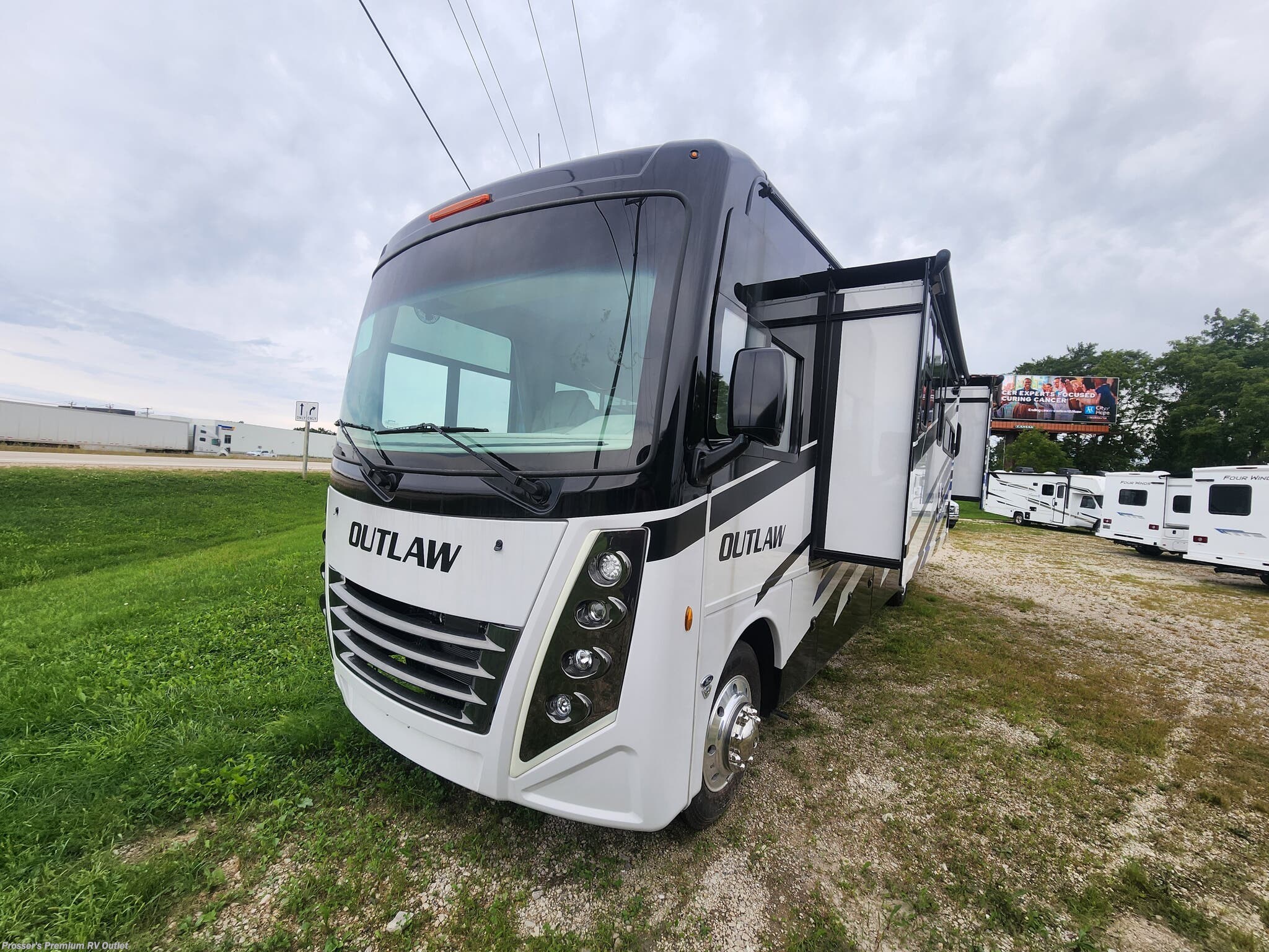 2027 Thor Motor Coach Outlaw Wild West Edition - New Class A For Sale by Prosser's Premium RV Outlet in Sturtevant, Wisconsin features CO Detector, Water Heater, Power Awning, Microwave, Air Conditioning