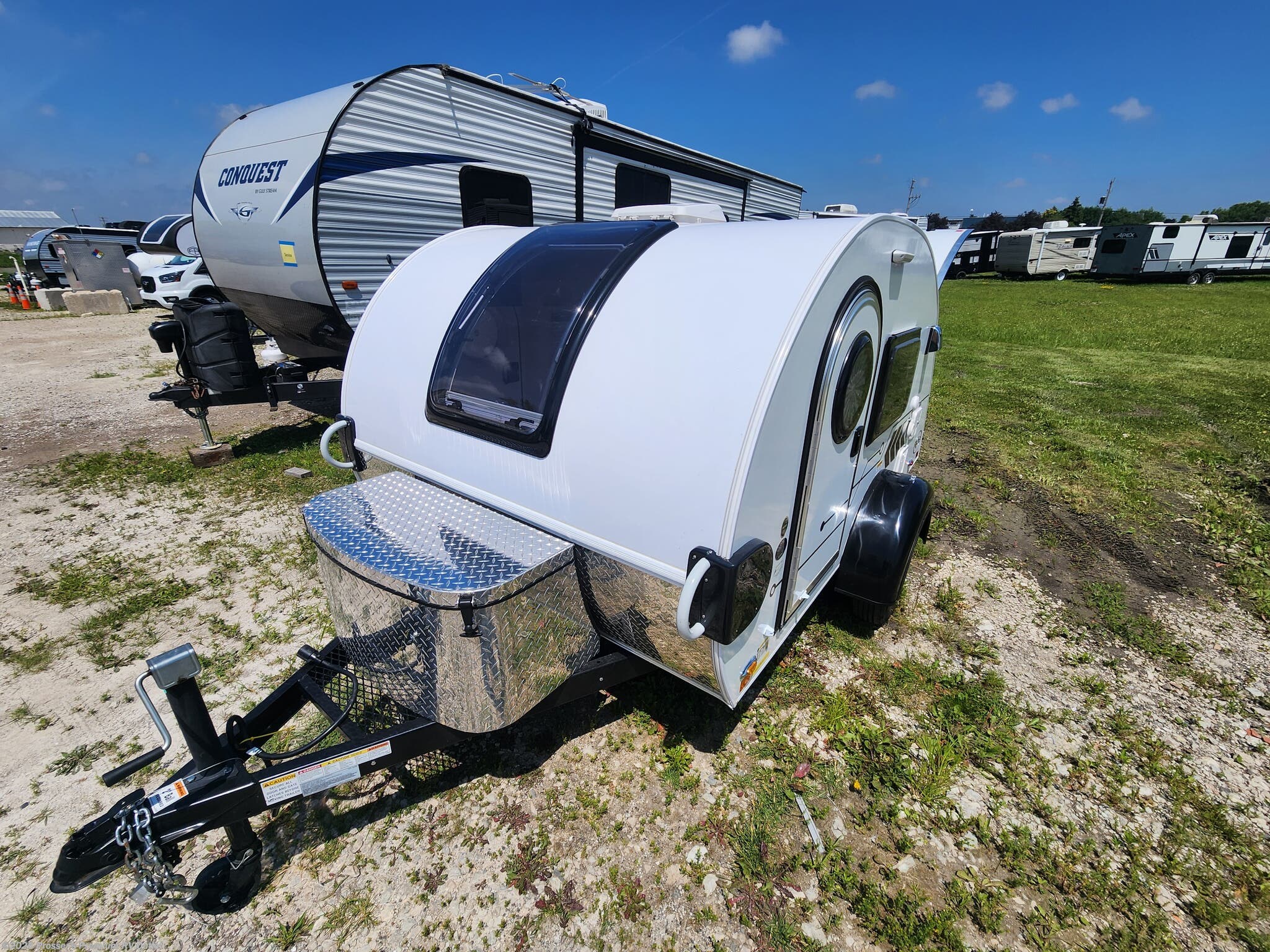 2021 NuCamp TAG XL - Used Teardrop Trailer For Sale by Prosser's Premium RV Outlet in Sturtevant, Wisconsin features Outside Kitchen