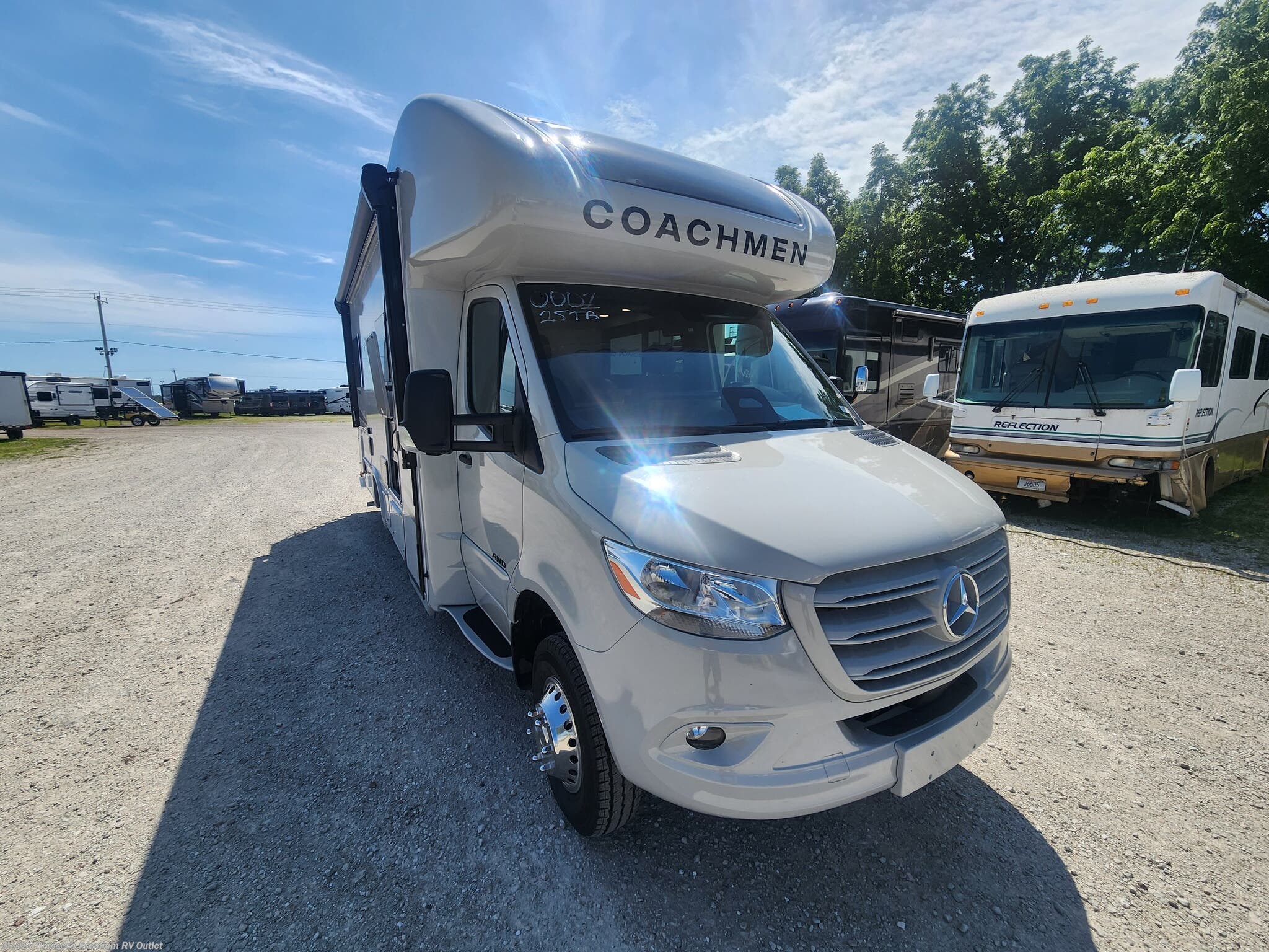 2027 Coachmen Prism Select 25TB - New Class C For Sale by Prosser's Premium RV Outlet in Sturtevant, Wisconsin features Toilet, Microwave, Furnace, TV, Smoke Detector