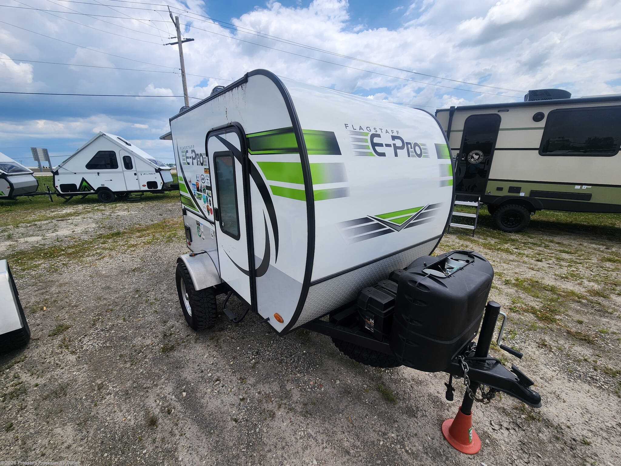 2020 Forest River Flagstaff E-PRO 12RK - Used Teardrop Trailer For Sale by Prosser's Premium RV Outlet in Sturtevant, Wisconsin