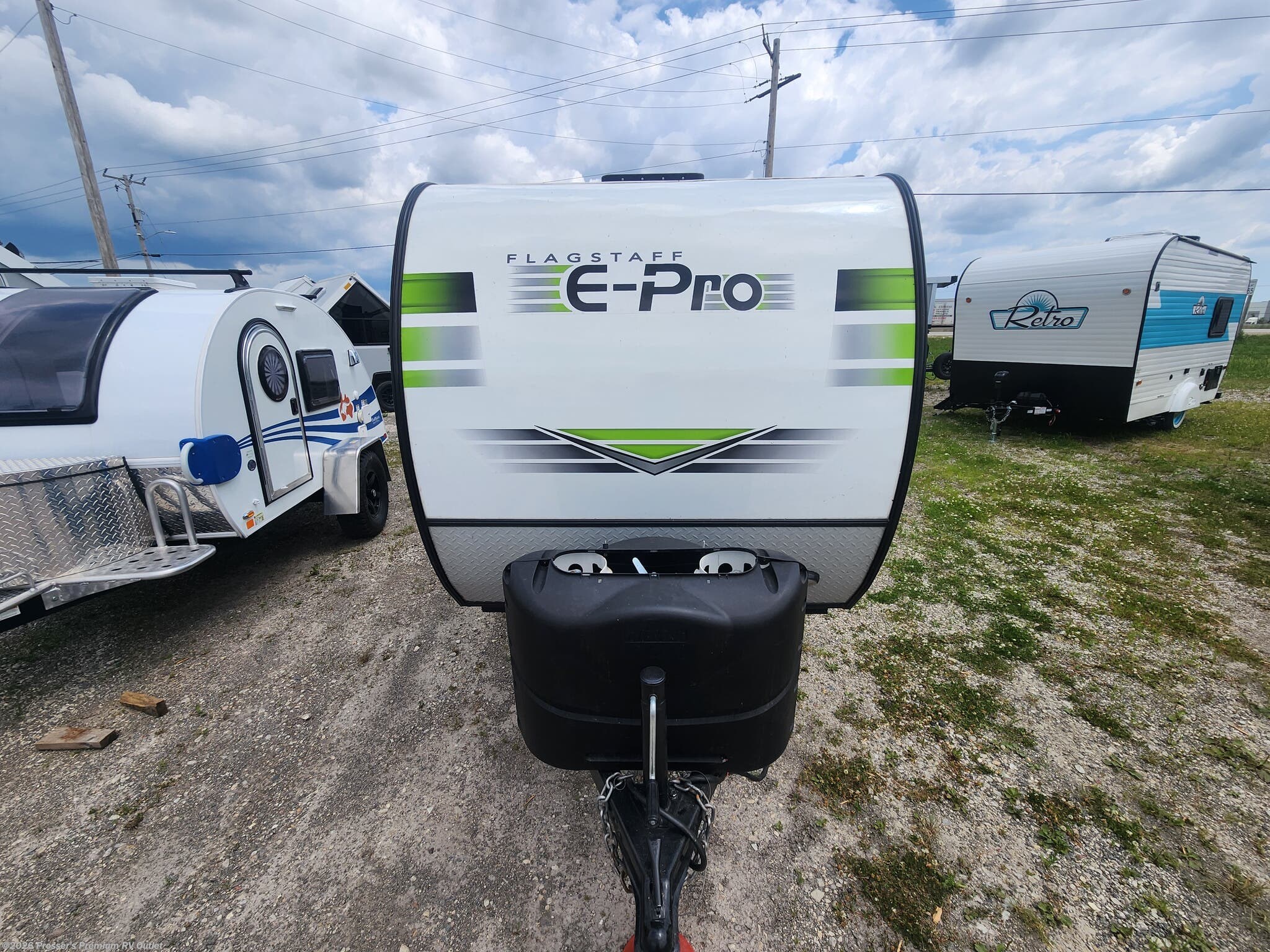 2020 Flagstaff E-PRO 12RK by Forest River from Prosser's Premium RV Outlet in Sturtevant, Wisconsin