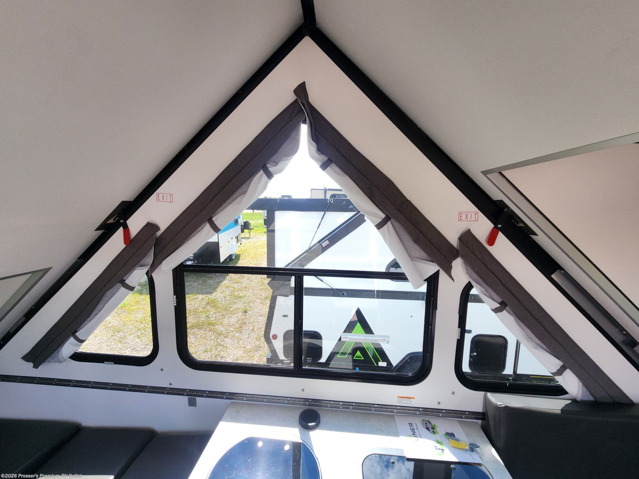 2027 Aliner Classic REAR SOFA - New Popup For Sale by Prosser's Premium RV Outlet in Sturtevant, Wisconsin features Air Conditioning, Refrigerator