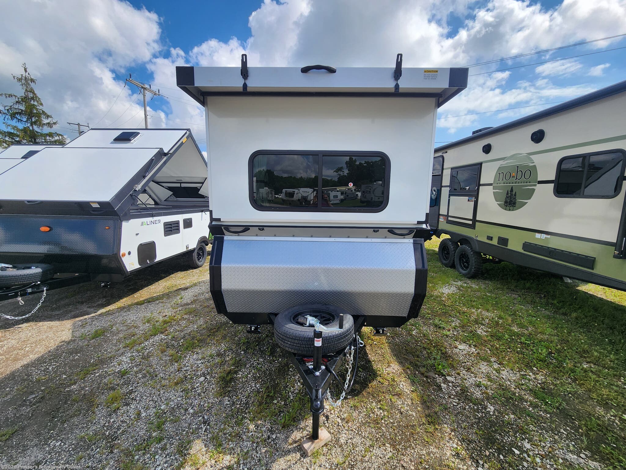 2027 Scout 12 Rear Sofa by Aliner from Prosser's Premium RV Outlet in Sturtevant, Wisconsin