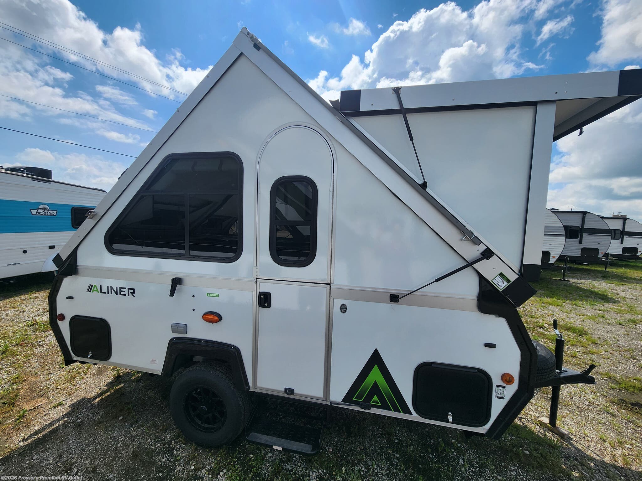 New 2027 Aliner Scout 12 Rear Sofa available in Sturtevant, Wisconsin