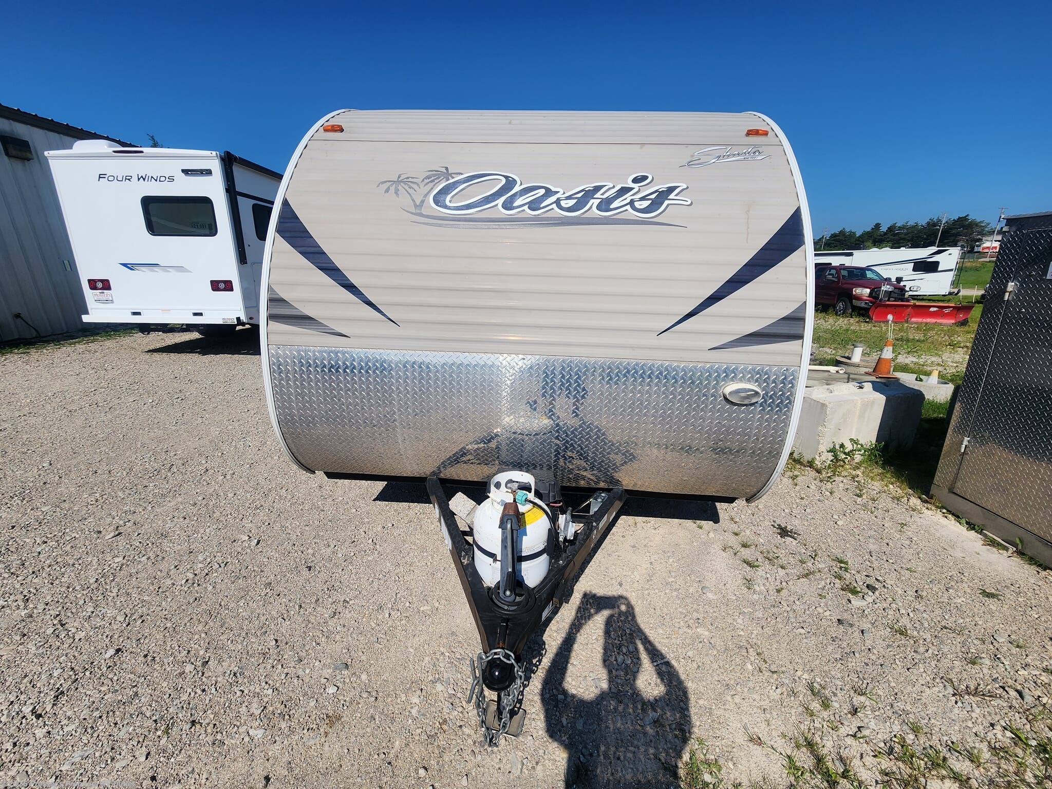 2017 Oasis 18BH by Shasta from Prosser's Premium RV Outlet in Sturtevant, Wisconsin
