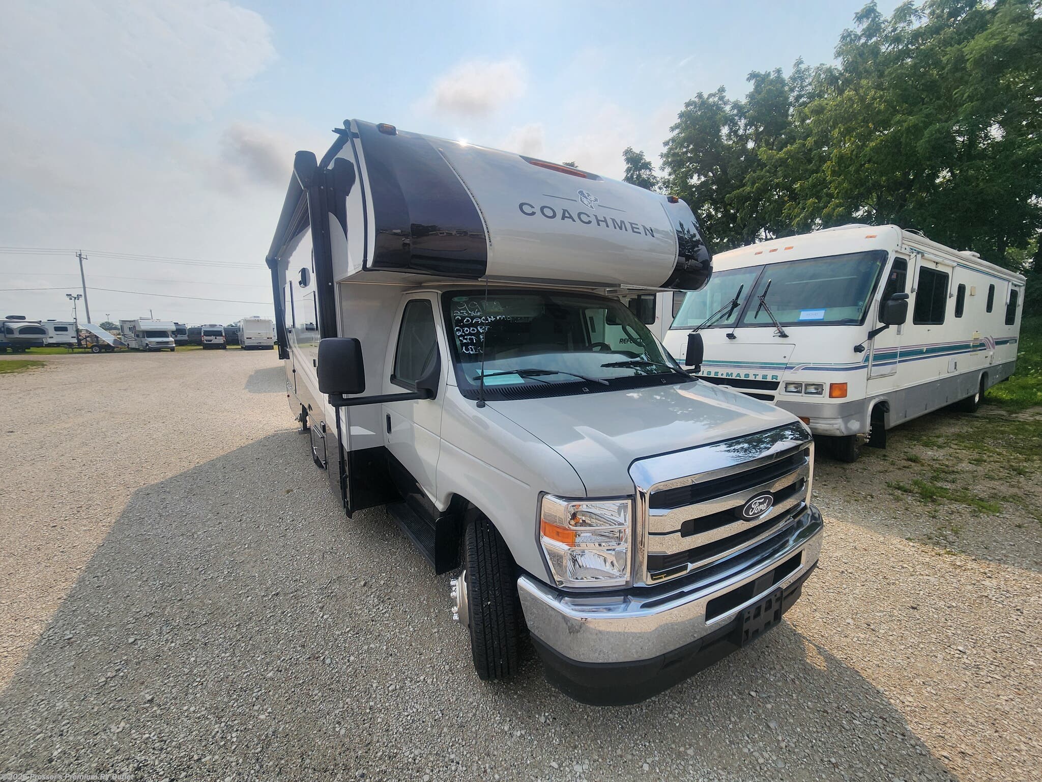 2027 Coachmen Cross Trail XL 23XG - New Class C For Sale by Prosser's Premium RV Outlet in Sturtevant, Wisconsin features Generator, Solar Panel, Fantastic Fan, External Shower, Air Conditioning