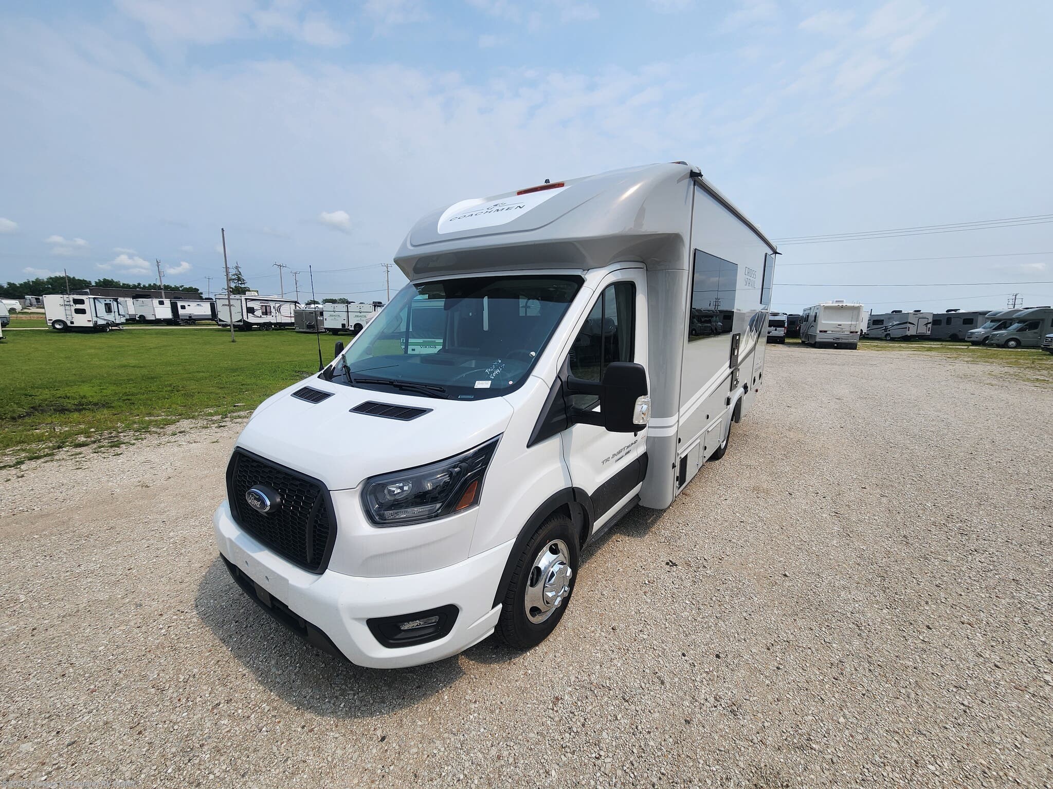 2026 Coachmen Cross Trail EV 20XG - New Class C For Sale by Prosser's Premium RV Outlet in Sturtevant, Wisconsin features External Shower, Ladder, Water Heater, Solar Prep, Air Conditioning