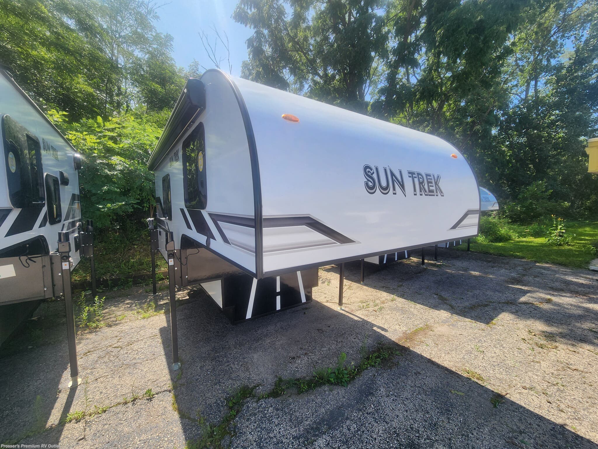 2027 Sunset Park RV Sun Trek 795 - New Truck Camper For Sale by Prosser's Premium RV Outlet in Sturtevant, Wisconsin features Shower, Furnace, LP Detector, Queen Bed, Toilet