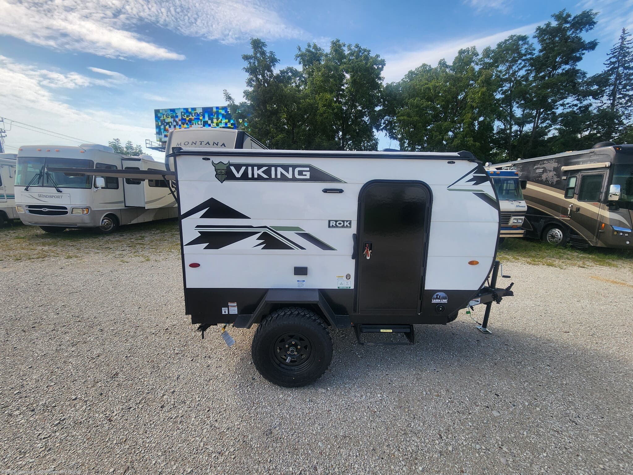 2026 Forest River Viking ROK 8000ROK - New Travel Trailer For Sale by Prosser's Premium RV Outlet in Sturtevant, Wisconsin features Toilet, Refrigerator, Furnace, Air Conditioning, Stove Top Burner