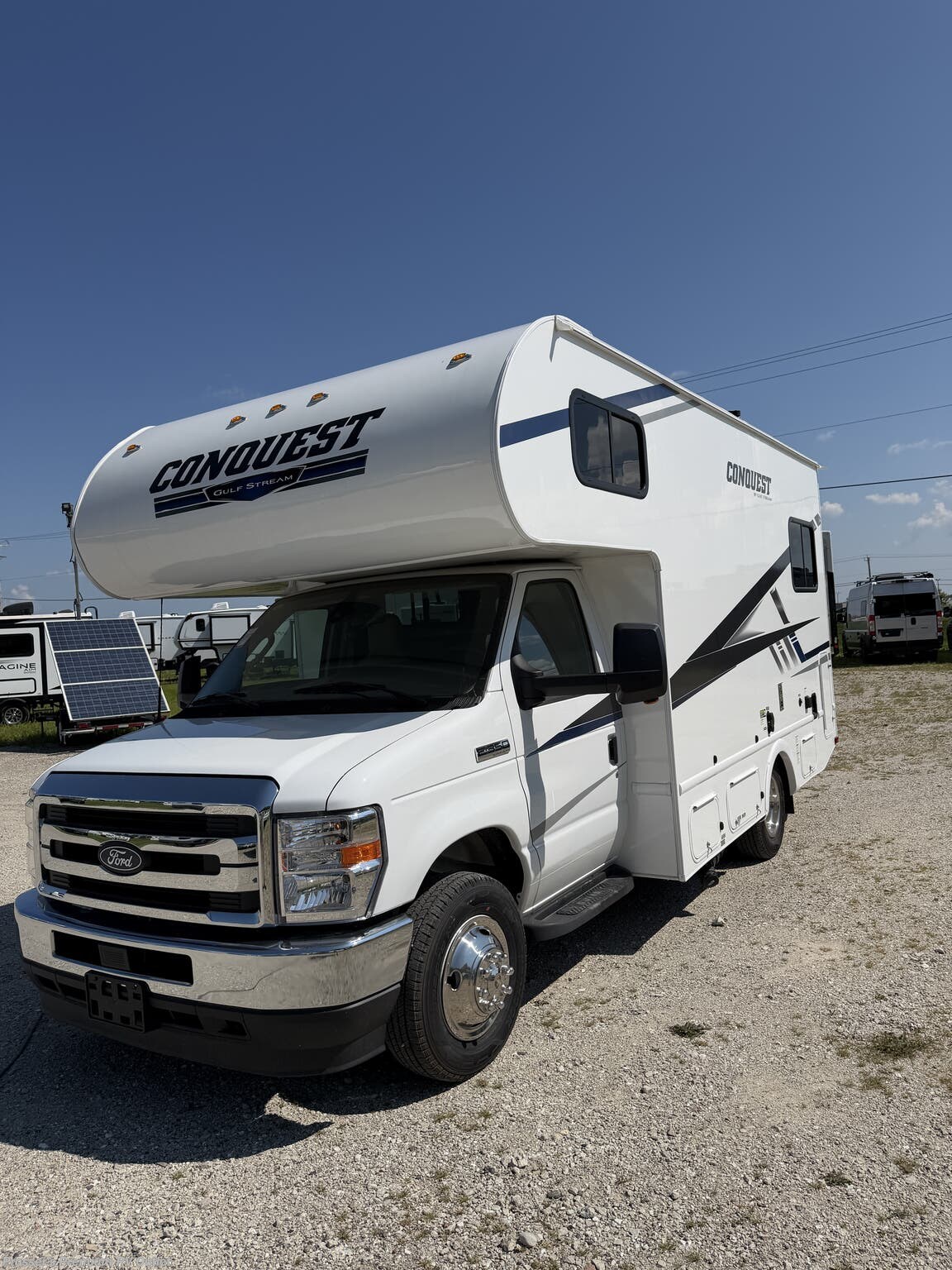 2027 Gulf Stream Conquest Class C 6215LE - New Class C For Sale by Prosser's Premium RV Outlet in Sturtevant, Wisconsin features Fire Extinguisher, Air Conditioning, Stove Top Burner, Microwave, TV