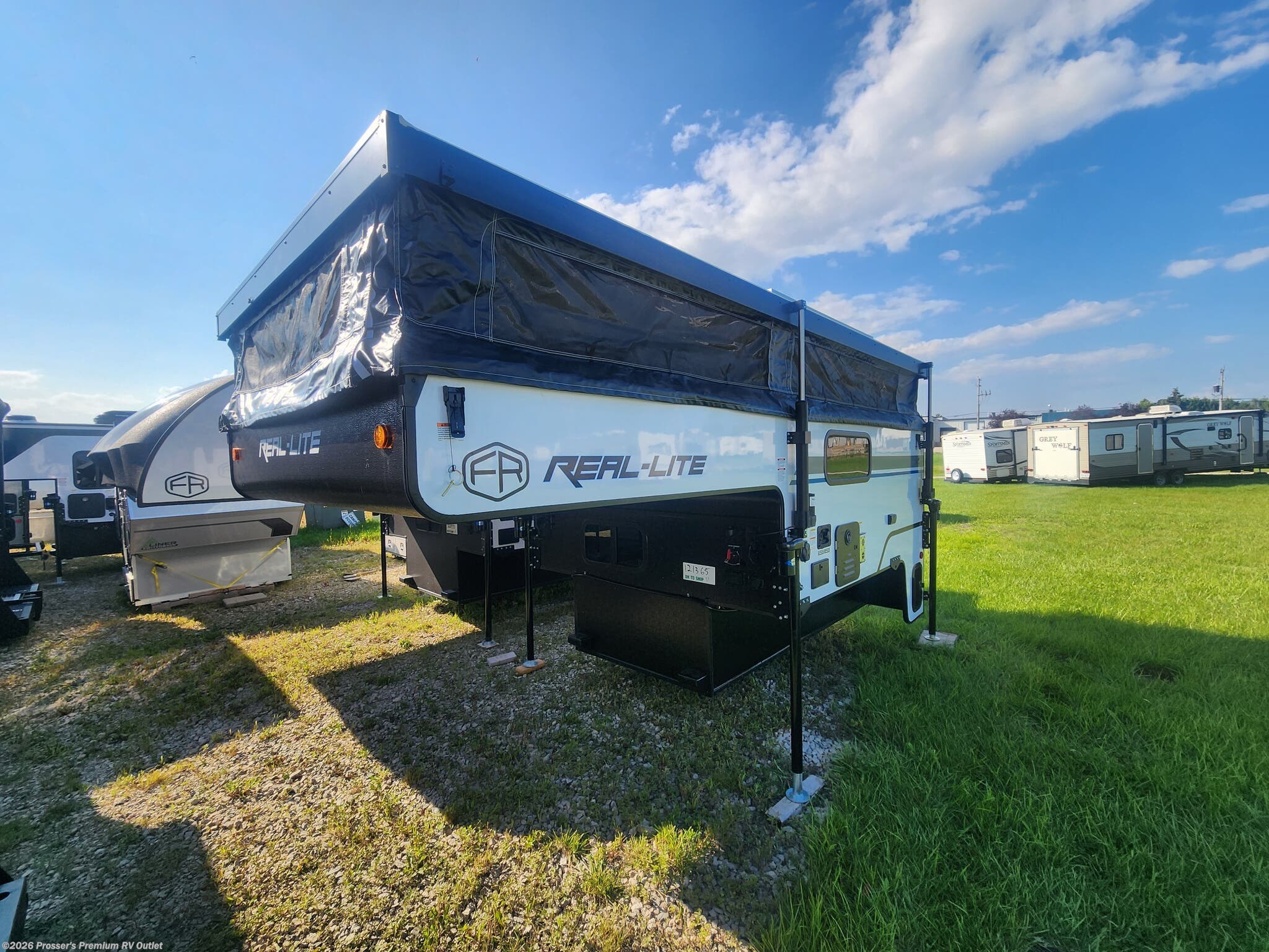2027 Forest River Real-Lite SS-1608 - New Truck Camper For Sale by Prosser's Premium RV Outlet in Sturtevant, Wisconsin