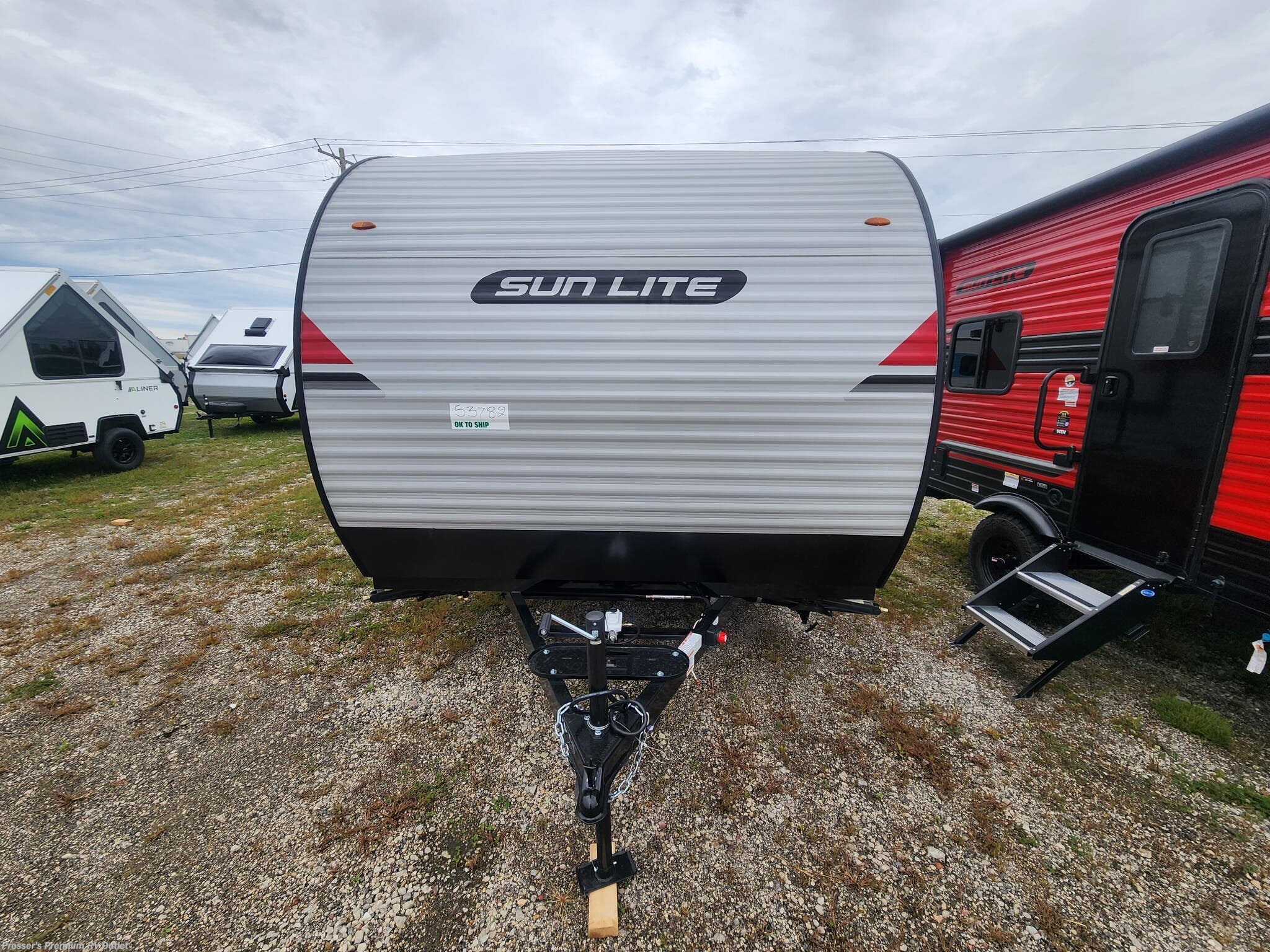 2027 Sun Lite 14THX w/Patio, Rear Awning and Tip-Out by Sunset Park RV from Prosser's Premium RV Outlet in Sturtevant, Wisconsin