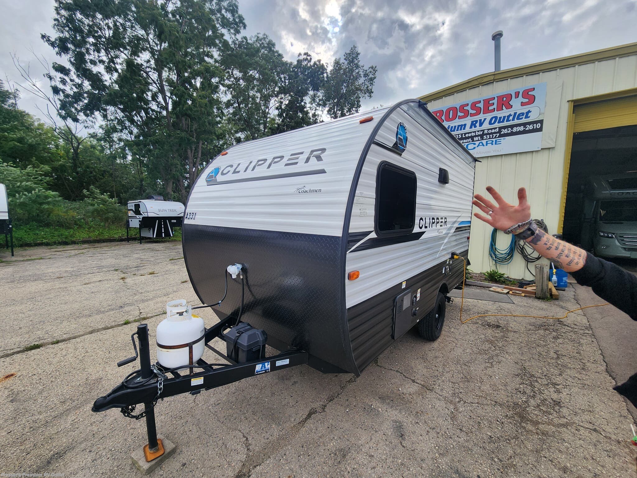 2023 Clipper 14CR by Coachmen from Prosser's Premium RV Outlet in Sturtevant, Wisconsin