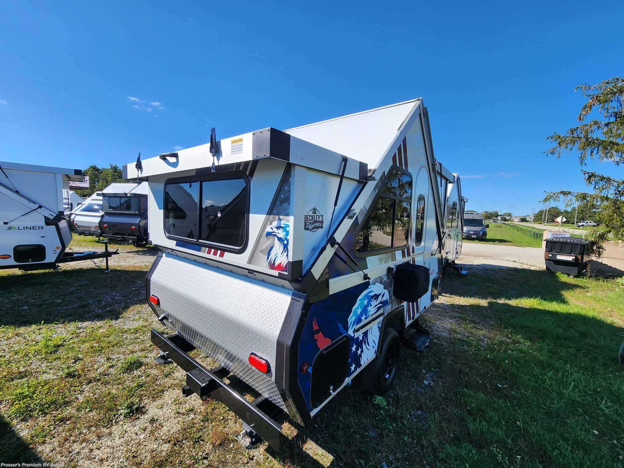 New 2027 Aliner Ranger 12 REAR SOFA available in Sturtevant, Wisconsin