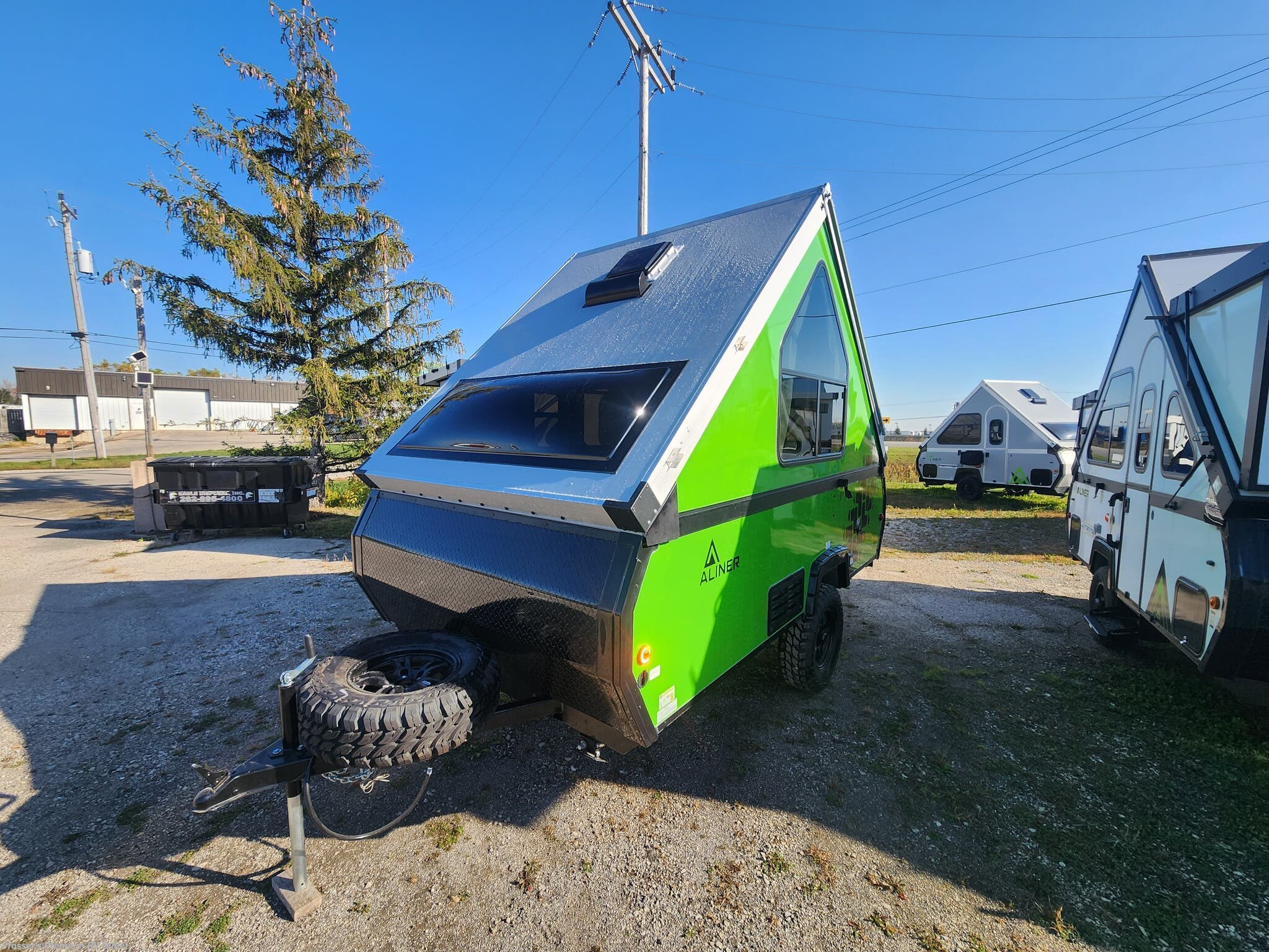 2026 Aliner Scout Base - New Popup For Sale by Prosser's Premium RV Outlet in Sturtevant, Wisconsin features Refrigerator, Converter, LP Detector, CO Detector, Skylight