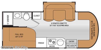 2015 Thor Motor Coach Four Winds Siesta Sprinter 24SA - Used Class C for sale by RV City in Benton, Arkansas
