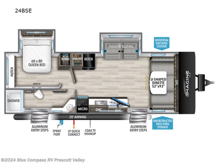 New 2024 Grand Design Imagine XLS 24BSE available in Prescott Valley, Arizona