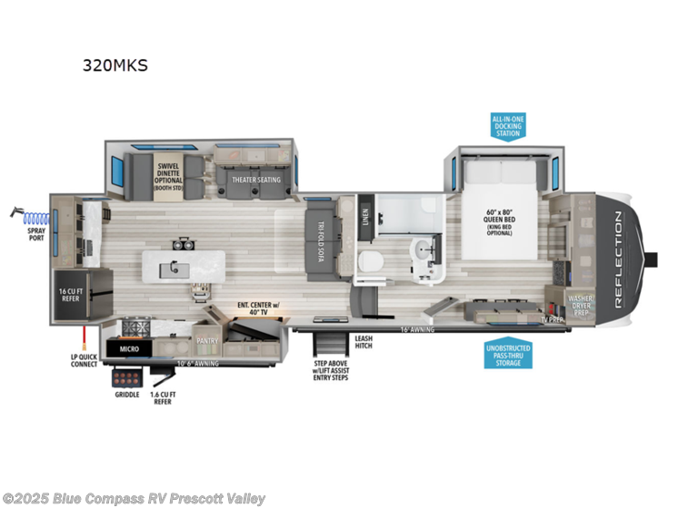 2025 Grand Design Reflection 320MKS RV for Sale in Prescott Valley, AZ