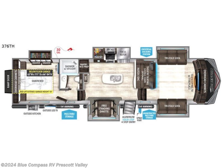 Used 2018 Grand Design Momentum 376TH available in Prescott Valley, Arizona