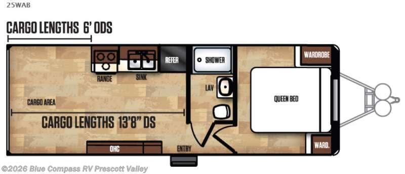 2017 Forest River Work and Play 25WAB - Used Toy Hauler For Sale by Blue Compass RV Prescott Valley in Prescott Valley, Arizona