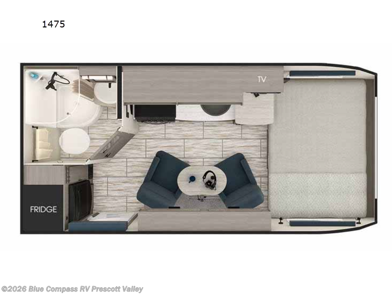 2023 Lance Lance Travel Trailers 1475 - Used Travel Trailer For Sale by Blue Compass RV Prescott Valley in Prescott Valley, Arizona