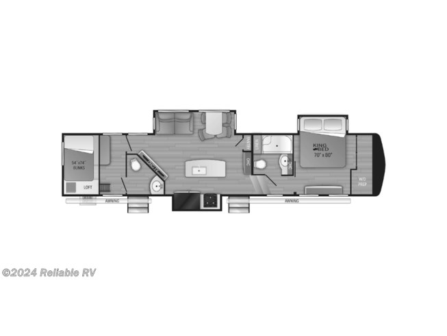 2023 Heartland Bighorn Traveler FW 37TB - New Fifth Wheel For Sale by Reliable RV in Springfield, Missouri