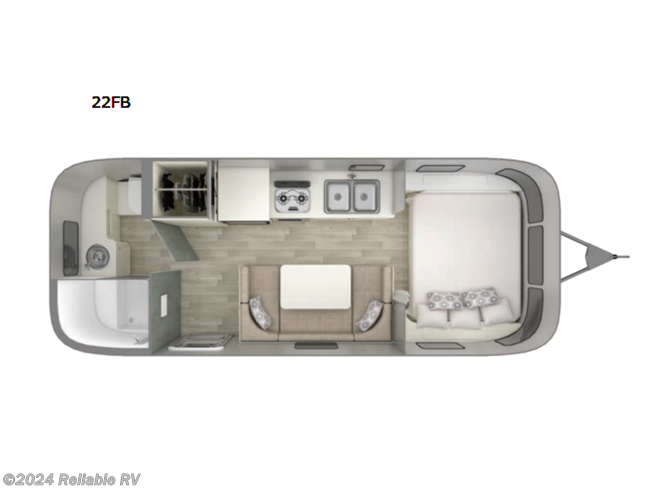 2024 Airstream Bambi 22FB - New Travel Trailer For Sale by Reliable RV in Springfield, Missouri