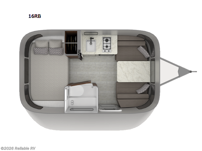 2025 Airstream Caravel 16RB - New Travel Trailer For Sale by Reliable RV in Springfield, Missouri