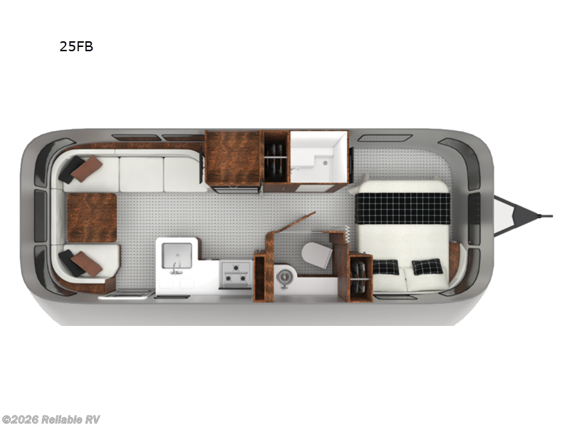 2026 Airstream Globetrotter 25FB - New Travel Trailer For Sale by Reliable RV in Springfield, Missouri