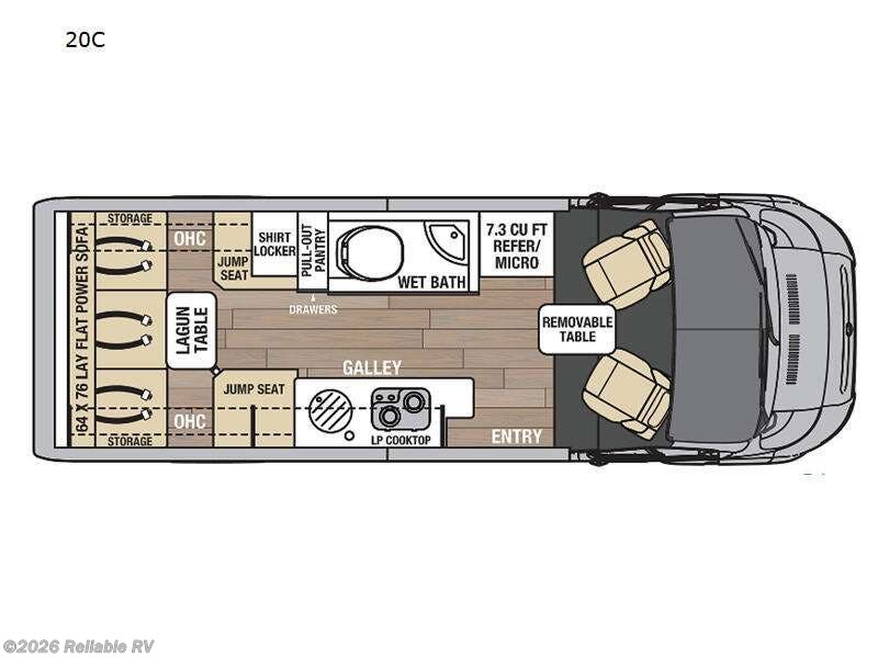 2023 Coachmen Nova 20C - Used Class B For Sale by Reliable RV in Springfield, Missouri