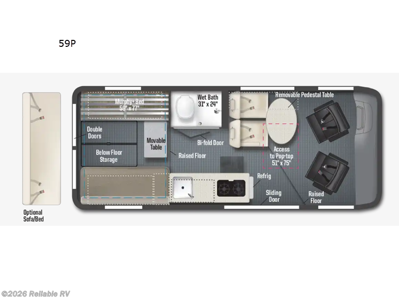 2026 Winnebago Solis 59P - New Class B For Sale by Reliable RV in Springfield, Missouri