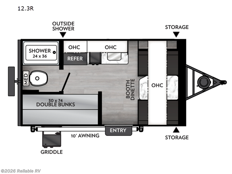2026 Coachmen Remote 12.3R - New Travel Trailer For Sale by Reliable RV in Springfield, Missouri
